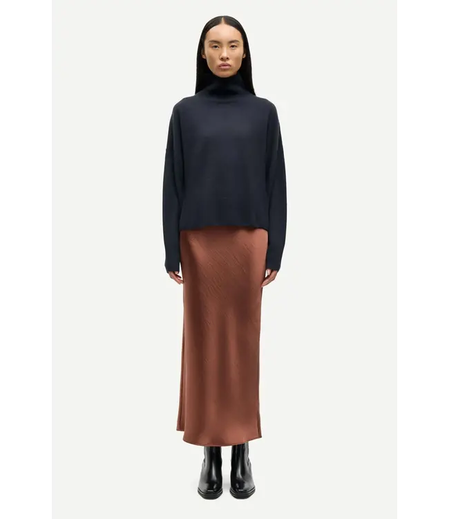 Samsøe Samsøe Saagneta long skirt tortoise shell