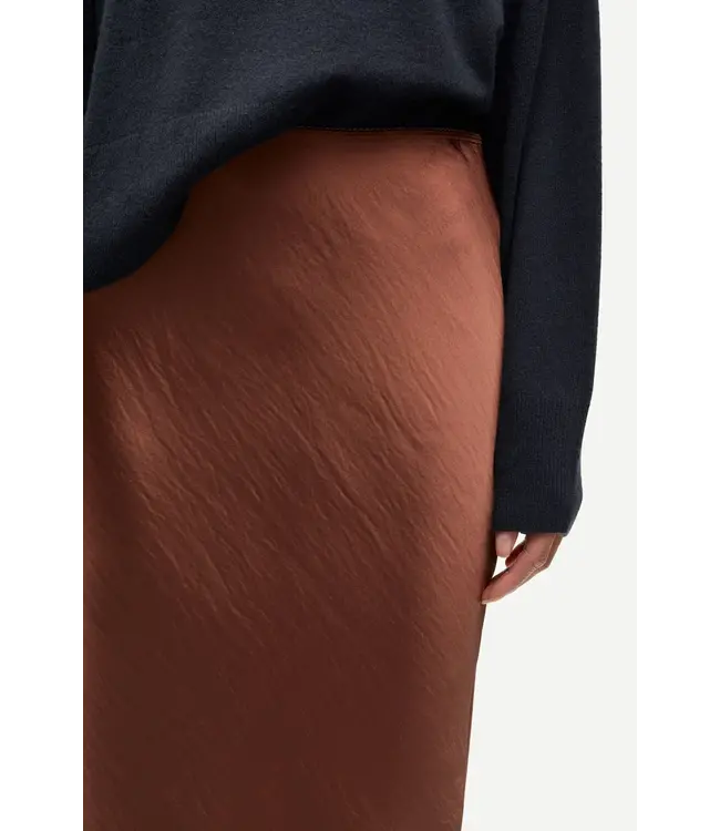 Samsøe Samsøe Saagneta long skirt tortoise shell