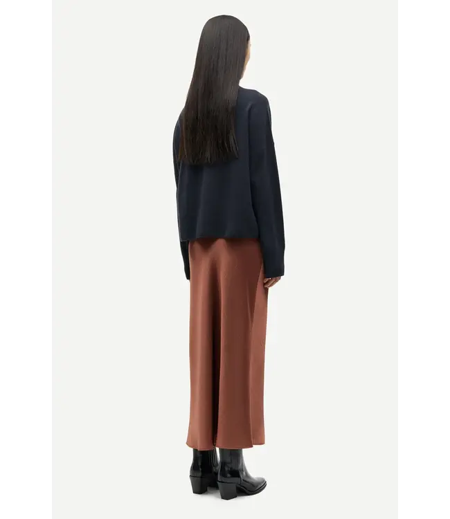 Samsøe Samsøe Saagneta long skirt tortoise shell