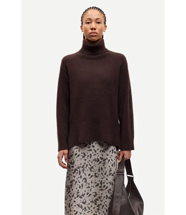 Samsøe Samsøe Samartina turtleneck  Black Coffee