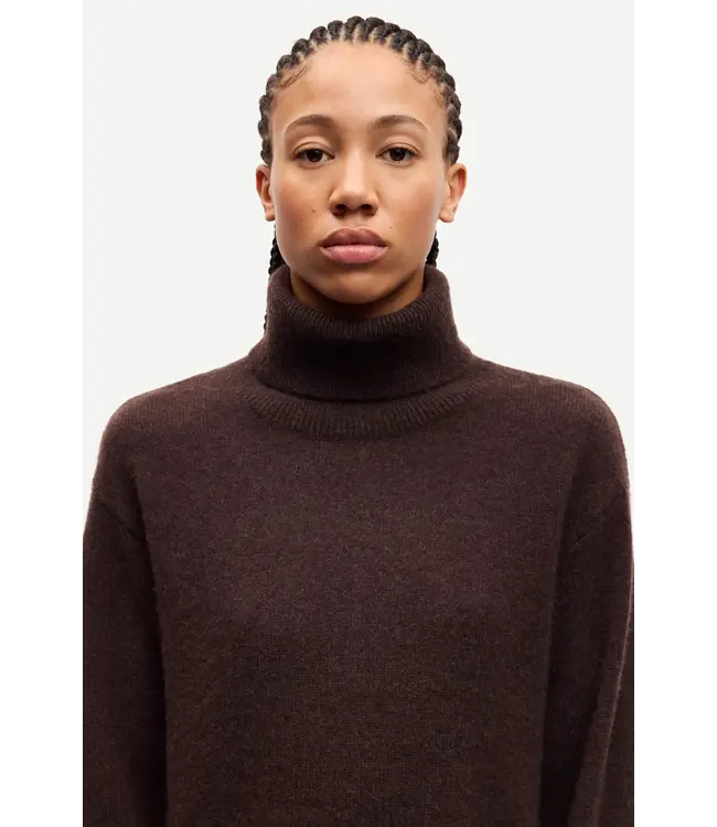 Samsøe Samsøe Samartina turtleneck  Black Coffee