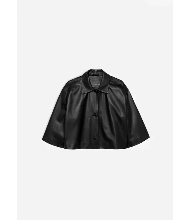 Studio AR Hollis Sheep Soft Waxed Black