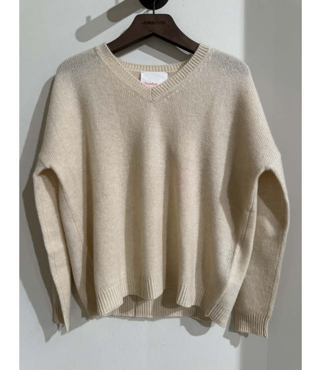 Absolut Cashmere Anita pull Egg shell