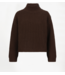 Dante 6 Adouna Button Wool Sweater Brown