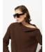 Dante 6 Adouna Button Wool Sweater Brown