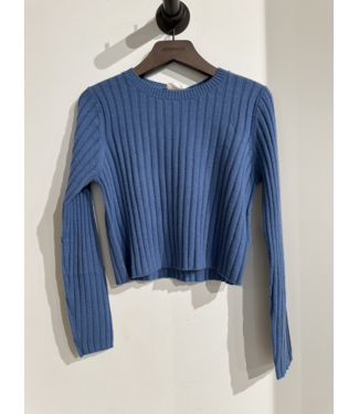 Absolut Cashmere Oriana Pull Smoky Blue