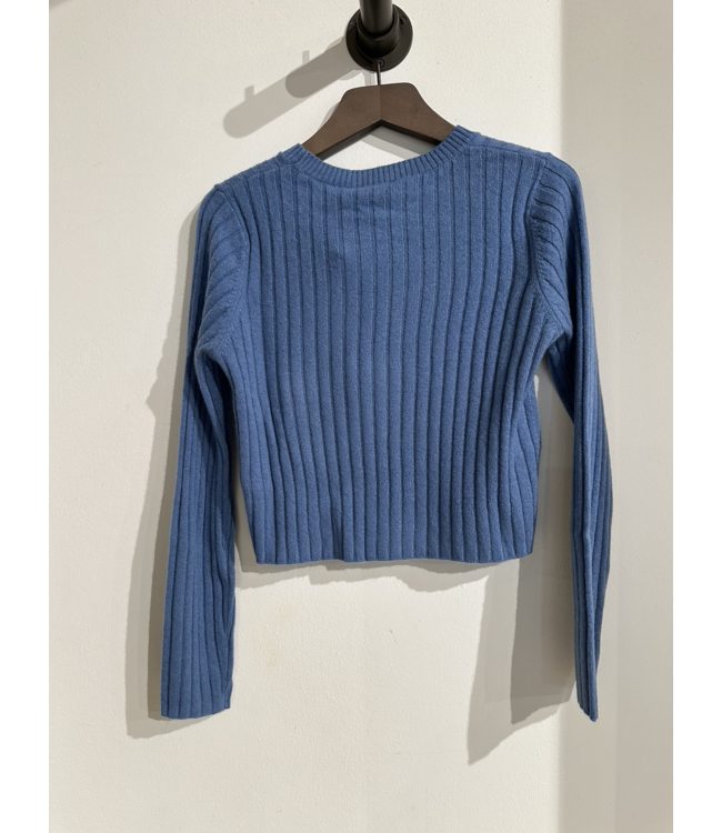 Absolut Cashmere Oriana Pull Smoky Blue