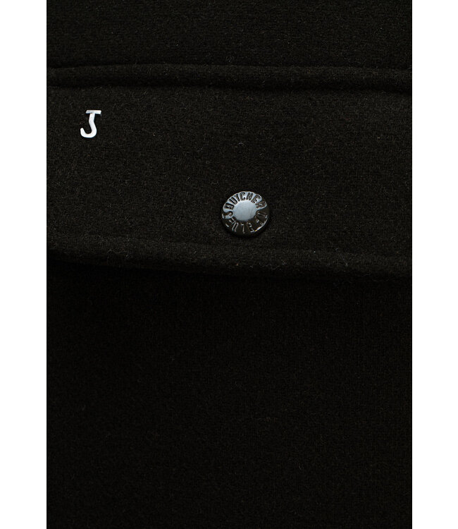 Butcher of Blue Norbu Padded Wool Jacket Mocha Brown