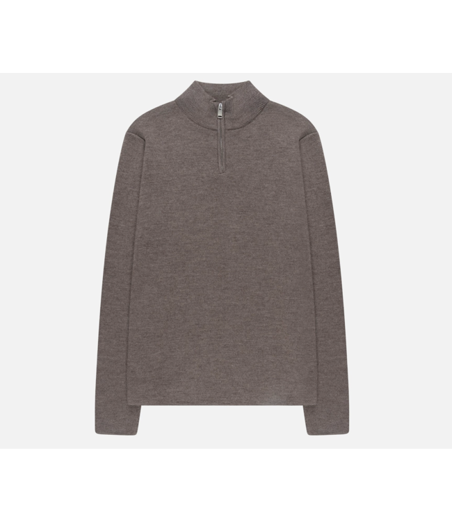 The GoodPeople Kamark Sweater  Mid Brown 3205