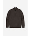 Butcher of Blue Clifden Halfzip sweater topaz brown