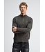 Butcher of Blue Clifden Halfzip sweater mocha brown