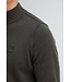 Butcher of Blue Clifden Halfzip sweater mocha brown