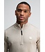 Butcher of Blue Clifden Halfzip sweater light sand