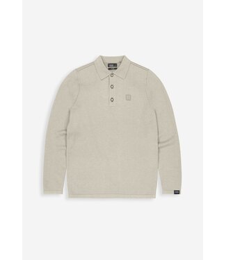 Butcher of Blue Clifden polo sweater light sand