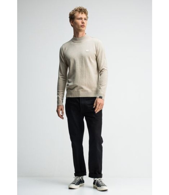Butcher of Blue Clifden Mock sweater light sand
