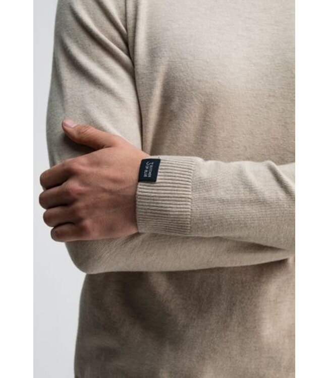 Butcher of Blue Clifden Mock sweater light sand