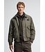 Butcher of Blue Carlo Satin Bomber Dk. Granite Green