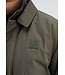 Butcher of Blue Carlo Satin Bomber Dk. Granite Green