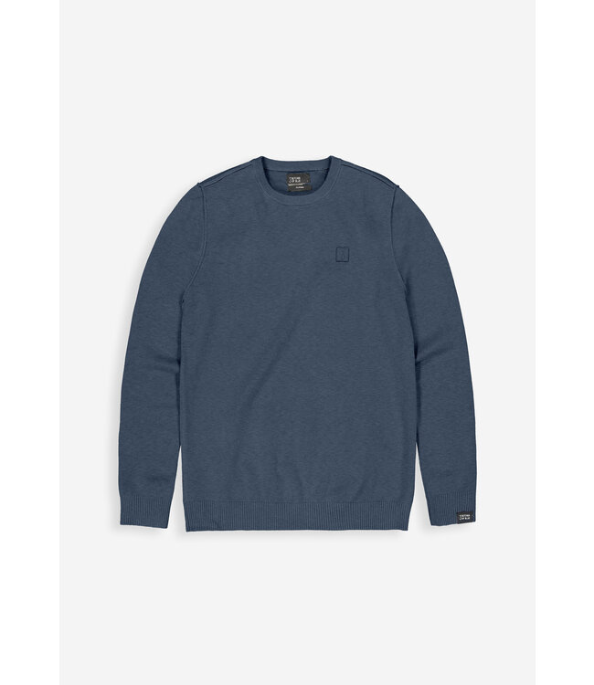 Butcher of Blue Clifden crew sweater schmutz blau