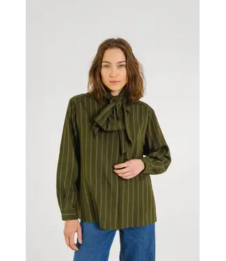 Sacrecoeur Collection Gena Blouse Forest