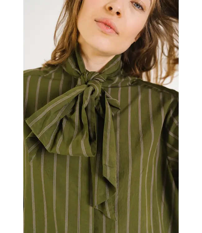 Sacrecoeur Collection Gena Blouse Forest