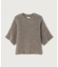 American Vintage Zolly ss taupe chine pull