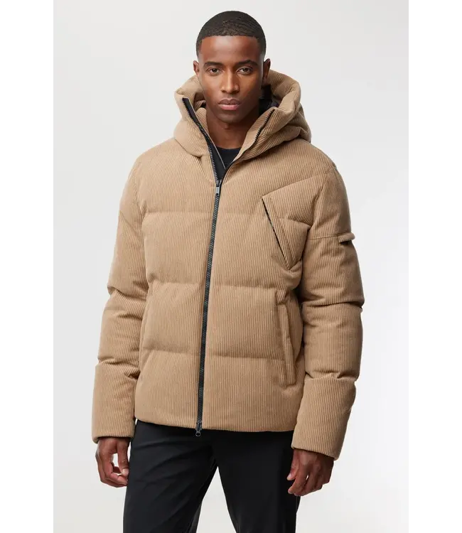 Genti Cross Jacket rib  beige 048