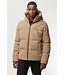 Genti Cross Jacket rib  beige 048