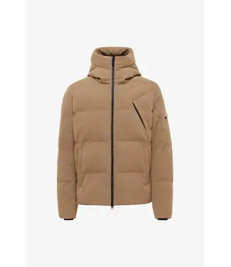 Genti Cross Jacket rib  beige 048