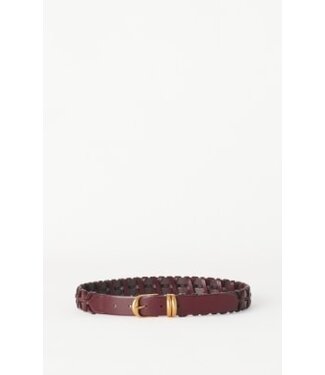 Vanessa Bruno Ceinture marron 30 mm