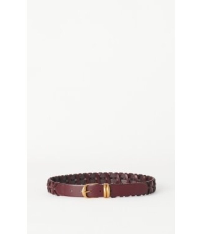 Vanessa Bruno Ceinture marron 30 mm