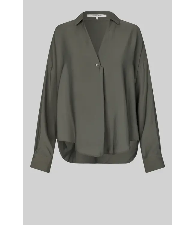 Second Female Timeline blouse beluga green