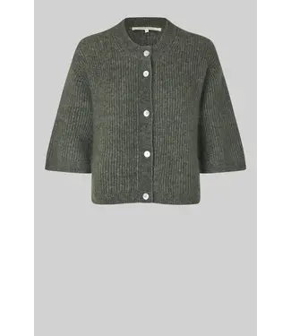 Second Female Andrea Knit Cardigan beluga green