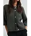 Second Female Andrea Knit Cardigan beluga green