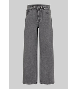 Second Female Irvin denim pants dark grey