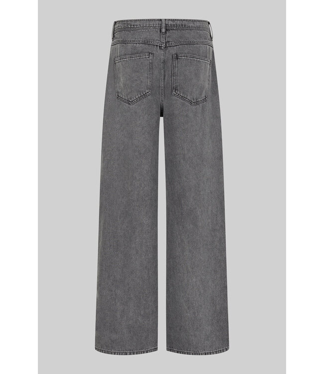 Second Female Irvin denim pants dark grey