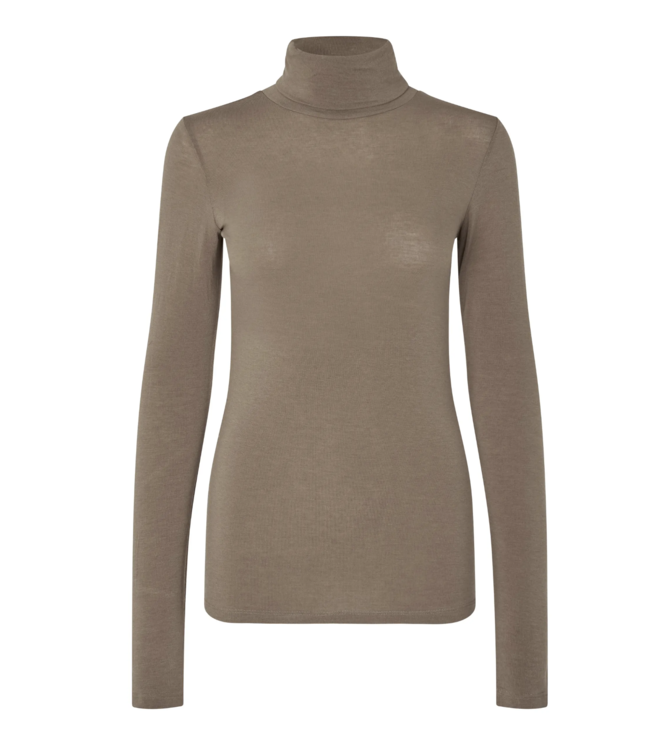 Second Female Matima T-Neck camel melange