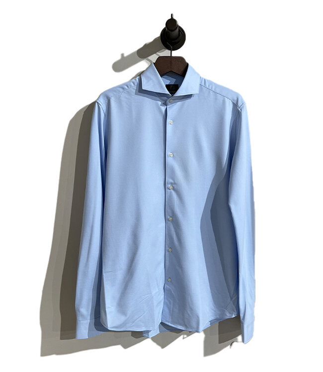 Genti Raf Fashion Fit Shirt 018 Light Blue