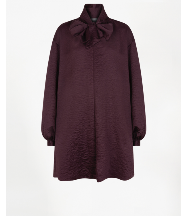 Dante 6 Leigh Bow Dress Bordeaux