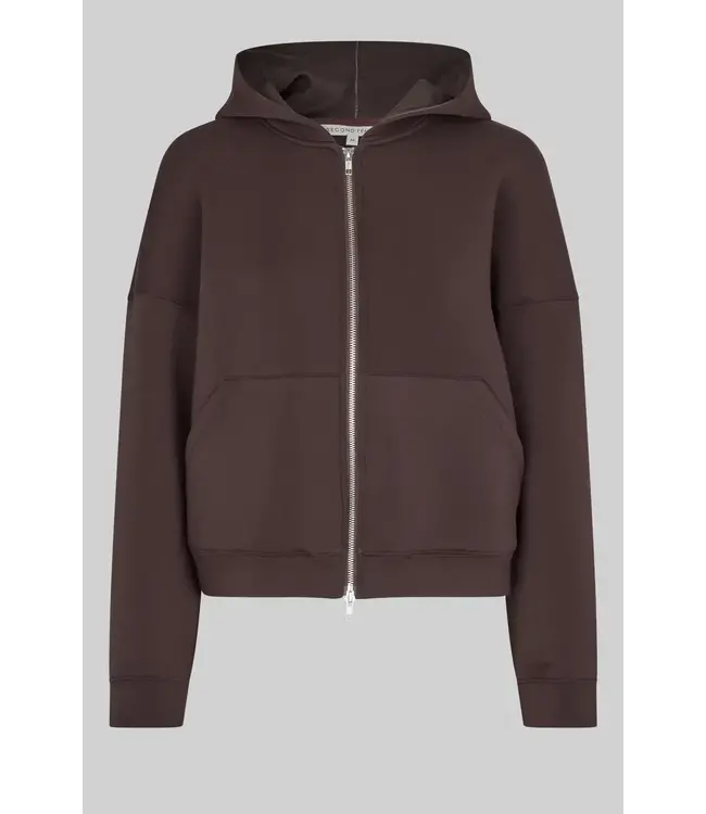 Second Female Norh Sweat Hoodie Chocolate Plum