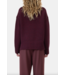 Closed Rolli Longsleeve 856 Dark Raisin Red