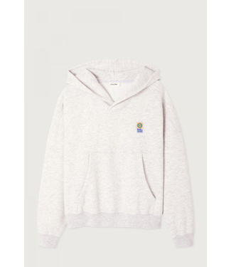American Vintage Baptown Hoodie Gris Chine