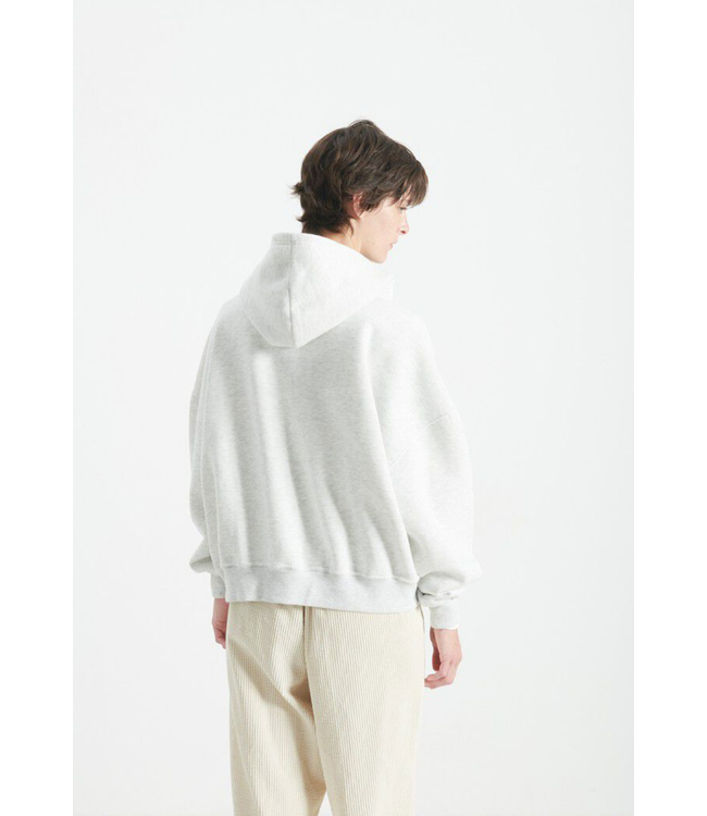 American Vintage Baptown Hoodie Gris Chine