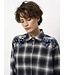 Dante 6 Eason check embellished shirt dark blue