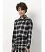 Dante 6 Eason check embellished shirt dark blue