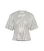 Gestuz Pamila T-shirt Silver Glitter