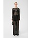 Gestuz Saina Top Black Glitter