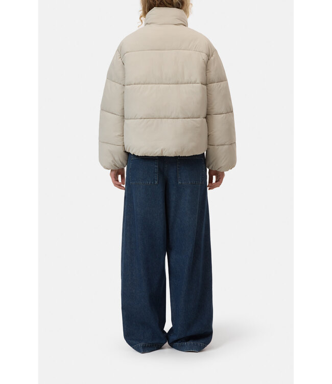 Closed Cropped Puffer Jacket 198 Silt Grey