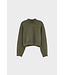Bellerose Tashi Cropped Sweater Forest