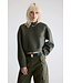 Bellerose Tashi Cropped Sweater Forest